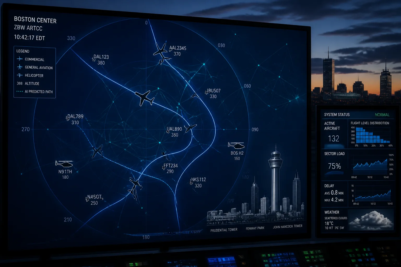 FAA Nears Decision on AI-Powered Air Traffic System Contract, Favoring Boston-Based Air Space Intelligence