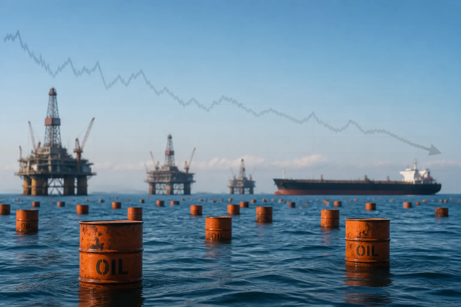 Oil Prices Plunge as US-Iran Peace Deal Floods Market with Supply