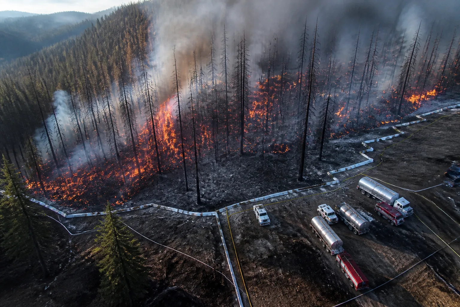 Governor Tina Kotek Visits Akawa Butte Fire in Sisters as Oregon Faces Record Wildfire Season