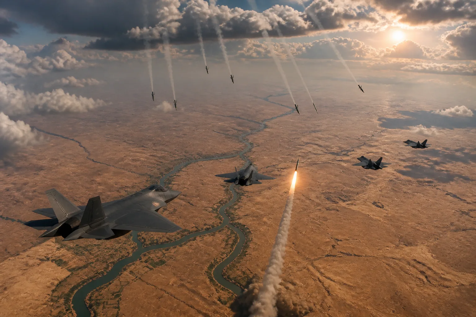 Saudi Arabia Joins U.S. in Air Strikes on Iran-Backed Militias as Houthi Attacks Escalate