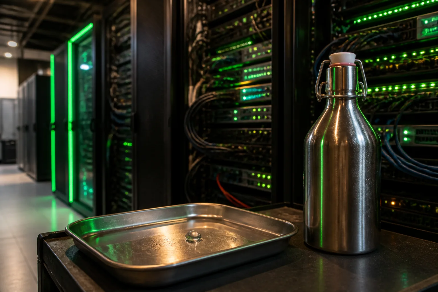 Liquid Death and Garage Beers Pee-Pitched Ad Highlights Growing U.S. Data-Center Debate