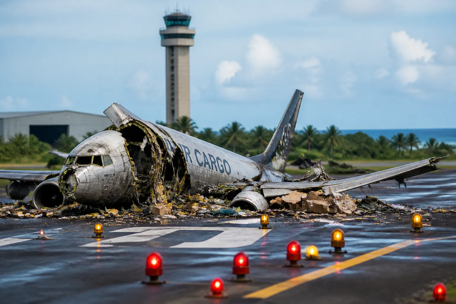 Amazon Cargo Plane Crash Near Miami Causes Orlando Airport Diversions