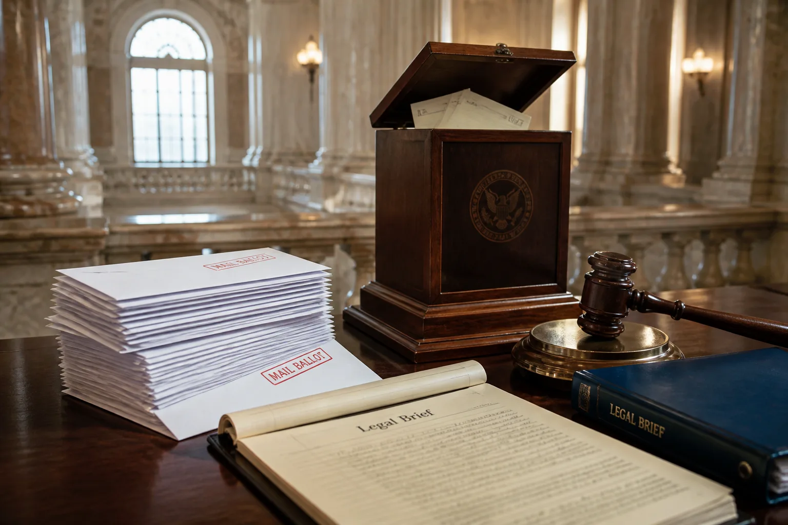 Trump Administration Appeals Supreme Court to Enforce Mail-Ballot Restrictions Ahead of Midterms