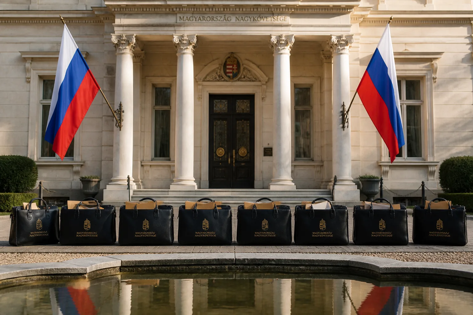 Hungary Orders 10 Russian Diplomats to Leave Amid Accusations of Unacceptable Activities