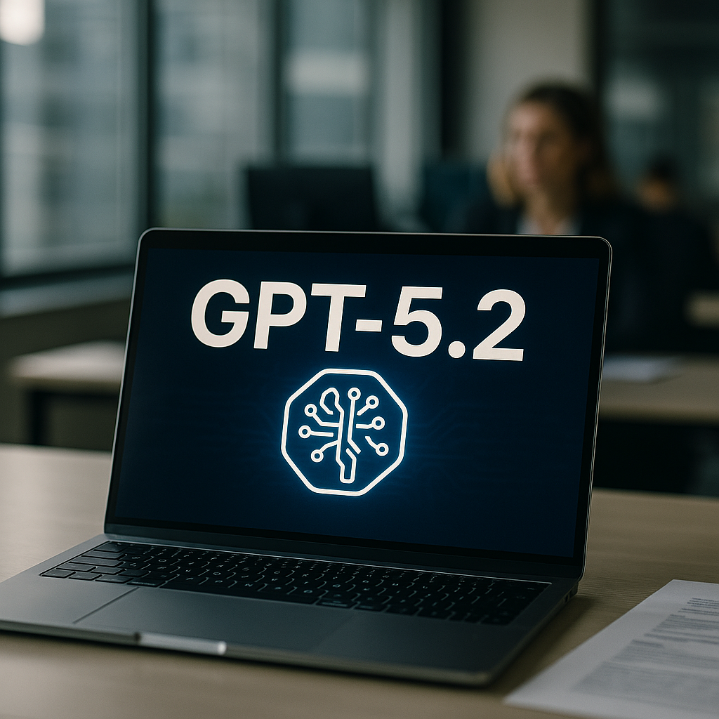 Featured image for: recently released model GPT-5.2 The most advanced frontier model for professional work and long-running agents.   Listen to article 16:12 Share We are introducing GPT‑5.2, the most capable model series yet for professional knowledge work.  Already, the average ChatGPT Enterprise user says⁠ AI saves them 40–60 minutes a day, and heavy users say it saves them more than 10 hours a week. We designed GPT‑5.2 to unlock even more economic value for people; it’s better at creating spreadsheets, building presentations, writing code, perceiving images, understanding long contexts, using tools, and handling complex, multi-step projects.  GPT‑5.2 sets a new state of the art across many benchmarks, including GDPval, where it outperforms industry professionals at well-specified knowledge work tasks spanning 44 occupations. Notion⁠(opens in a new window), Box⁠(opens in a new window), Shopify⁠(opens in a new window), Harvey⁠(opens in a new window) and Zoom⁠(opens in a new window) observed GPT‑5.2 demonstrates state-of-the-art long-horizon reasoning and tool-calling performance. Databricks⁠(opens in a new window), Hex⁠(opens in a new window) and Triple Whale⁠(opens in a new window) found GPT‑5.2 to be exceptional at agentic data science and document analysis tasks. Cognition⁠(opens in a new window), Warp⁠(opens in a new window), Charlie Labs⁠(opens in a new window), JetBrains⁠(opens in a new window) and Augment Code⁠(opens in a new window) say GPT‑5.2 delivers state-of-the-art agentic coding performance, with measurable improvements in areas such as interactive coding, code reviews and bug finding.  In ChatGPT, GPT‑5.2 Instant, Thinking, and Pro will begin rolling out today, starting with paid plans. In the API, they are available now to all developers.  Overall, GPT‑5.2 brings significant improvements in general intelligence, long-context understanding, agentic tool-calling, and vision—making it better at executing complex, real-world tasks end-to-end than any previous model.  Model performance Economically valuable tasks GPT‑5.2 Thinking is the best model yet for real-world, professional use. On GDPval⁠, an eval measuring well-specified knowledge work tasks across 44 occupations, GPT‑5.2 Thinking sets a new state-of-the-art score, and is our first model that performs at or above a human expert level. Specifically, GPT‑5.2 Thinking beats or ties top industry professionals on 70.9% of comparisons on GDPval knowledge work tasks, according to expert human judges. These tasks include making presentations, spreadsheets, and other artifacts. GPT‑5.2 Thinking produced outputs for GDPval tasks at >11x the speed and <1% the cost of expert professionals, suggesting that when paired with human oversight, GPT‑5.2 can help with professional work. Speed and cost estimates are based on historical metrics; speed in ChatGPT may vary.