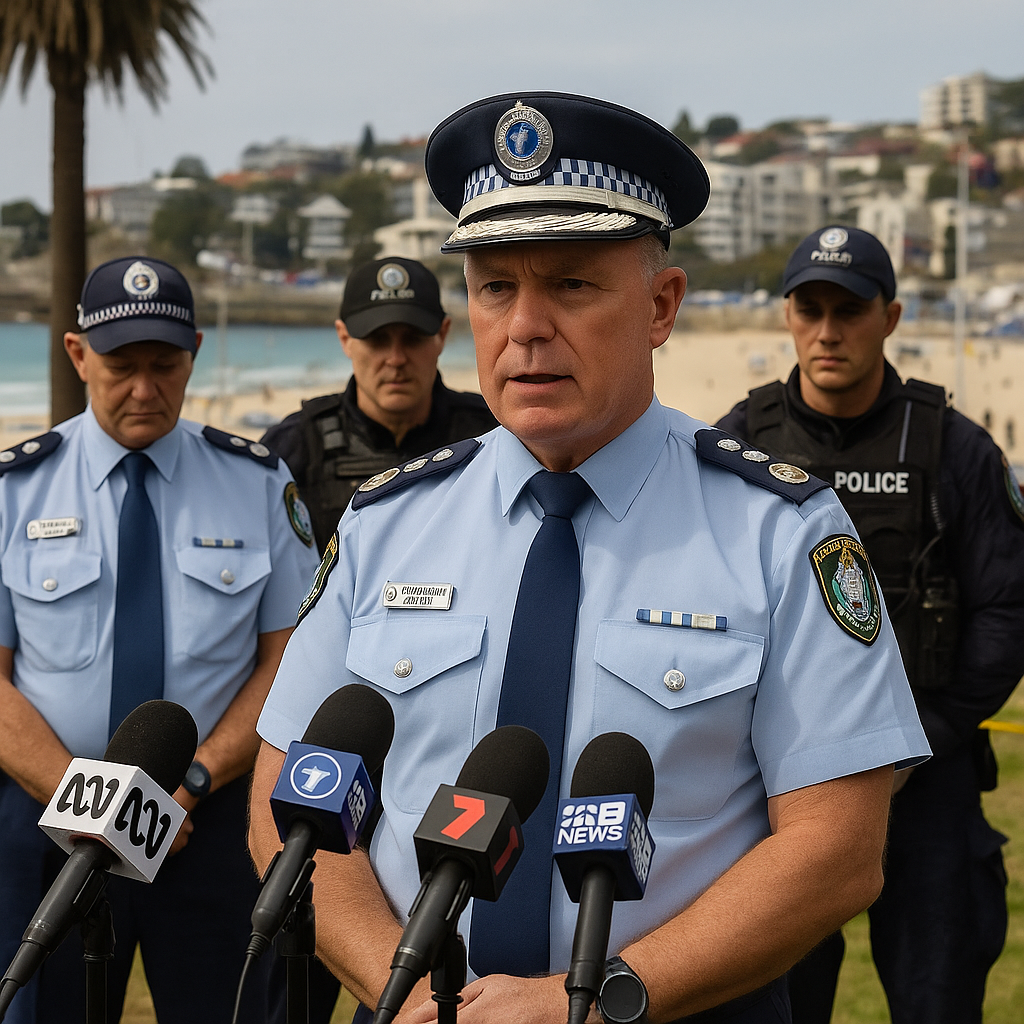 Featured image for: Police say a father and son were behind the horrifying mass shooting that left 16 people dead, including one of the gunmen, and 40 people hospitalized during a Hanukkah celebration at Bondi Beach in Sydney, Australia.  New South Wales Police Commissioner Mal Lanyon said during a press conference on Monday in Australia that it was a 50-year-old man and his 24-year-old son that carried out the terror attack.  The father is dead, police said, and the son is in critical but stable condition in a hospital. Lanyon also said they are not looking for additional suspects at this time.   The father was a licensed gun owner with six legally registered firearms. All six of the firearms have been recovered, with some being recovered at the scene. The others were located and recovered when investigators executed search warrants at two separate locations, police said. Lanyon told police the warrants were executed at a property in Campsie and another property in Bonnyrigg. He added that their residential address was in Bonnyrigg, though they were staying in Campsie.  The commissioner also told reporters the father had held a gun license for 10 years.  "There was very little knowledge of either of these men by the authorities," Lanyon said. "The person was determined to be entitled to have a firearms license and…the person had a firearms license for a number of years for which there were no incidents."  Two improvised explosive devices (IEDs) were also found at the scene of one of the homes where search warrants were executed. The IEDs were taken into possession by a rescue and bomb disposal unit and found to be active. They were then rendered safe by police.