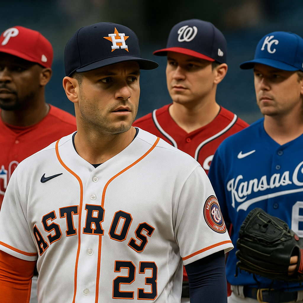 Featured image for: mlb signings and rumors  MLB Trade Rumors Nationals To Sign Foster Griffin  3 hours ago By Darragh Mcdonald  The New York Times Chris Marinak, top MLB exec regarded as candidate for commissioner, departs  2 hours ago By Evan Drellich  Sports Illustrated MLB Rumors: Red Sox Trade Talks, Luke Weaver Garnering Interest, Pitchers on Block  1 hour ago By Ryan Phillips Alex Bregman projected to get $170 million contract  CBS Sports MLB rumors: Alex Bregman sweepstakes add surprising new team, NPB ace's suitors narrow, Yankees target reunion  2 hours ago  New York Post Diamondbacks interested in Alex Bregman in MLB free agency twist  1 hour ago By Dylan Svoboda  NESN Alex Bregman Gets $170 Million Contract Projection Amid Red Sox Interest  2 hours ago By Aaliyan Mohammed Right-handed pitcher Jason Foley signs with Giants  MLB Trade Rumors Giants Sign Jason Foley  1 hour ago By Steve Adams  The Detroit News Tigers' bullpen makeover continues as Foley, Lange sign MLB deals elsewhere  3 hours ago By Chris Mccosky  SFGATE Top MLB insider 'baffled' by SF Giants offseason approach  12 hours ago By Alex Simon News about Blue Jays  Heavy Sports Blue Jays Get Damning News on Pursuit of Kyle Tucker and Bo Bichette  2 hours ago By Cole Shelton  Newsweek Blue Jays 4-For-1 Trade Idea Replaces Bo Bichette With Young All-Star  9 hours ago By Aaliyan Mohammed  Sports Illustrated Why Dylan Cease Viewed the Blue Jays as Perfect Pitching Fit  1 hour ago By Ben Fisher Adolis García joins the Phillies on a $10 million contract  ESPN Sources: García, Phillies finalizing $10M contract  Yesterday By Jeff Passan  MLB Trade Rumors Phillies Sign Adolis Garcia To One-Year Deal  Yesterday By Steve Adams  NBC Sports Philadelphia 6 things you probably don't know about Adolis Garcia  5 hours ago By Dan Roche Red Sox trade Luis Perales to Nationals for Jake Bennett  The New York Times Red Sox, Nationals swap pitching prospects with contrasting styles in win-win deal - The Athletic  21 hours ago By Keith Law  MLB Trade Rumors Red Sox, Nationals Swap Pitching Prospects  21 hours ago By Anthony Franco  ESPN Red Sox, Nationals swap minor league pitchers  23 hours ago  ESPN 'I'm not even not in the top 28. I'm not in the top 29': MLB managers on rule changes, clutch players and each other  Yesterday  Bleacher Report Cooking Up Nationals SS CJ Abrams Trade Packages amid MLB Trade Rumors  12 hours ago  Newsweek Yankees’ Free Agent Signs 2-Year Contract, Likely Ending MLB Career  3 hours ago By Jon Paul Hoornstra  Sportsnaut Michael King Signs with Yankees, and 4 Other Destinations Amid MLB Rumors  1 hour ago By Austin Konenski  Heavy Sports Proposed MLB Trade Has Dodgers Land $24 Million All-Star in 3-Team Deal  5 hours ago By Austin Boyd  Baseball America 2026 Houston Astros Top 10 MLB Prospects  12 hours ago By Geoff Pontes  Sox Machine MLB’s data regulation could be a shortcut to help White Sox finish what they’ve started  8 hours ago By Jim Margalus  Bolavip MLB Rumors: NY Yankees reportedly secure international player for upcoming season  Yesterday By Santiago Tovar  Redleg Nation MLB is trying to even the playing field… sort of.  3 hours ago By Doug Gray  Amazin' Avenue Mets Morning News: MLB continues reacting to Mets’ offseason remake  Yesterday  NESN MLB Insider Issues Eye-Opening Update On Red Sox’s Michael King Pursuit  Yesterday By Owen Crisafulli  Milwaukee Journal Sentinel Brewers No. 9 prospect Luis Lara is major league ready on defense  13 hours ago By Todd Rosiak  Reviewing the Brew Pat Murphy's biggest gripe with MLB is a hilarious nod to Cubs' playoff controversy  Yesterday By Owen Jonas  Bleacher Nation No, I Don’t Think the Cubs Being “Interested” in a Player is About Hyping Up the Fans  8 hours ago By Brett Taylor  MLB Trade Rumors Reds To Sign Caleb Ferguson  53 minutes ago By Anthony Franco  Seattle Sports Donovan or Marte? Weighing Mariners’ 2B trade options  22 hours ago By Brent Stecker  sportingnews.com Aaron Boone’s latest comments spell very bad news for Yankees in MLB free agency  Yesterday By Jon Conahan  Belleville News-Democrat Cardinals moving fast on roster reboot, even with no MLB deadline for deals  14 hours ago By Jeff Jones  Yahoo Sports World Series-Winning Manager Shares Clear Message on MLB’s New Ball/Strike Challenge System  7 hours ago By Jake Elman  ESPN Updated contract projections for the top four free agent hitters  13 hours ago By Jesse Rogers  MLB Trade Rumors Braves Re-Sign Ha-Seong Kim  20 hours ago By Anthony Franco  The New York Times Aiming to level playing field, MLB to regulate use of data and tech in minors  Yesterday By Eno Sarris  MLB® The Show More on MLB The Show 26  7 days ago  USA Today Welcome to MLB's winter meetings: Free agent and trade rumors fly in Orlando  9 days ago By Bob Nightengale  FOX Sports 2026 MLB Free Agent Signings, Trades: Phillies Add 2-Time All-Star Adolis García  Yesterday  CNBC Major League Baseball announces new media rights deals for NBC, ESPN and Netflix  Nov 19 By Alex Sherman  Netflix MLB on Netflix: Opening Night, the T-Mobile Home Run Derby, and Field of Dreams  Nov 19 By Christopher Hudspeth  ESPN MLB winter meetings: Winners, losers -- and who needs to make a big move next  5 days ago  ESPN Predicting top 5 picks in 2026 MLB draft after White Sox win lottery  7 days ago By Kiley McDaniel  Yahoo Sports MLB Free Agent Tracker 2025-26: Ha-Seong Kim stays with Braves, Merrill Kelly reunites with D-Backs  3 hours ago By D.J. Short  MLB Trade Rumors Blue Jays Sign Tyler Rogers To Three-Year Deal  Yesterday By Anthony Franco  MLB Trade Rumors Cardinals To Sign Dustin May  3 days ago By Charlie Wright  MLB Trade Rumors Rangers To Re-Sign Chris Martin  1 hour ago By Darragh Mcdonald  ESPN Giants shoring up pitching staff with Houser, Foley  3 hours ago  MLB Trade Rumors Giants To Sign Adrian Houser  3 hours ago By Steve Adams  MLB Trade Rumors Braves To Sign Aaron Schunk To Minor League Deal  2 hours ago By Darragh Mcdonald  NBC Sports Bay Area & California Right-handed pitcher Adrian Houser, Giants reportedly agree to two-year contract  3 hours ago By Taylor Wirth  MLB Trade Rumors Rangers Looking For Starting Pitcher, Right-Handed Bat  3 hours ago By Darragh Mcdonald  MLB Trade Rumors Rays Designate Tristan Peters For Assignment 3 hours ago By Darragh Mcdonald  NBC Sports Bay Area & California Giants sign right-handed relief pitcher Jason Foley to one-year contract  4 hours ago By Taylor Wirth  Bleacher Nation Giants Reportedly Signing Adrian Houser to a Two-Year Deal  3 hours ago By Brett Taylor  Barstool Sports Former MLB GM Jim Bowden Gives Pirates Fans The Lamest Suggestion Ever And Says They Should "Retire As A Pirates Fan Or Trade Yourself To The Dodgers"  2 hours ago  ClutchPoints Mets rumors: Analyst believes New York is preparing for ‘big’ trade  4 hours ago By Benjamin Adducchio  Bleacher Report Latest Rumors on Alex Bregman's MLB Free Agency as New Team Linked to Contract  1 hour ago  Sports Illustrated Disappointing 2026 Projection for Astros Top Two Prospects  1 hour ago By Jeremy Trottier  CBS Sports Snyder's Soapbox: Let's play out a hypothetical for a non-perfect perfect game  3 hours ago By Matt Snyder  Sports Illustrated Former Marlins Hitter Impressed With How Fearless 2025 Team Looked  1 hour ago By Miguel Medina  Sports Illustrated Dodgers, Edwin Diaz Deal Set Contract Record For Relievers  1 hour ago By Patrick Warren  Sports Illustrated Rangers Reportedly Agree to Terms on Deal to Reunite with Veteran Reliever  1 hour ago By Kyle Morton  Sports Illustrated Red Sox's Much-Debated Ketel Marte Push Gets Green Light From MLB Insider  1 hour ago By Jackson Roberts  Sports Illustrated Mets' Kyle Tucker interest gets telling update  2 hours ago By Grant Young  Sports Illustrated Dodgers Ace Told He Won't Be Traded After Popping Up in Tarik Skubal Rumors  3 hours ago By Tim Capurso  Sports Illustrated Blue Jays Must Abandon Free Agent Chase and Focus on Blockbuster Trade for Star  4 hours ago By Michael Brauner  Yahoo Sports Canada Diamondbacks' pursuit of Alex Bregman may have huge implications for MLB trade market  32 minutes ago  sportingnews.com Diamondbacks' pursuit of Alex Bregman may have huge implications for MLB trade market  32 minutes ago  Heavy Sports Diamondbacks May Be Pursuing 3B With 209 Career HRs Amid Ketel Marte Rumors  1 hour ago By Matthew Singer  Heavy Sports Milwaukee Sends Two Players to Royals in Unexpected Move  1 hour ago By Alyssa Polczynski  sportingnews.com Giants sign former 3.16 ERA Tigers righty reliever to $2 million MLB deal  4 hours ago By Matt Sullivan  ESPN No more Nimmo, Timmy Trumpet and their all-time HR king: Remaking the Mets after historic collapse  13 hours ago By Jorge Castillo  MLB Trade Rumors Mets Sign Jorge Polanco  2 hours ago By Mark Polishuk  ESPN Blue Jays add RHP Rogers on 3-year, $37M deal  23 hours ago  ESPN Win now, pay later: Dodgers' obligations pass $1B  Yesterday  ESPN SS Kim returns to Braves on 1-year, $20M deal  22 hours ago  Bleacher Report Making the Case For Best Fits on MLB's Most Intriguing Available Free Agents  12 hours ago  MLB Trade Rumors Diamondbacks To Sign Merrill Kelly  10 hours ago By Nick Deeds  ESPN Sources: Cubs bring back lefty reliever Thielbar  6 hours ago  MLB Trade Rumors Phillies Unlikely To Add In OF; Crawford To Get CF Chance  5 hours ago By Steve Adams  MLB Trade Rumors Angels Re-Sign Yolmer Sanchez To Minor League Deal  19 hours ago By Anthony Franco  The New York Times What I’m hearing about the Royals’ interest in Jarren Duran and more MLB notes - The Athletic  Yesterday By Ken Rosenthal  MLB Trade Rumors Cubs To Re-Sign Caleb Thielbar  6 hours ago By Steve Adams  The New York Times Mets have work to do: Here’s how they’ll approach the rest of the offseason - The Athletic  Yesterday By Will Sammon  The New York Times Making sense of where the Red Sox stand as the offseason progresses  13 hours ago By Jen McCaffrey  MLB Trade Rumors Mutual Interest In Reunion Between Luke Weaver, Yankees  9 hours ago By Nick Deeds  MLB Trade Rumors The Opener: Griffin, Rangers, Roster Moves  7 hours ago By Nick Deeds  Sportsnaut Alex Bregman Signs with Cubs, and 4 Other Landing Spots in Slow Market  5 hours ago By Austin Konenski  MLB Trade Rumors Mariners, Giants "Front-Runners" For Brendan Donovan  2 days ago By Nick Deeds  Bleacher Report MLB Rumors on Munetaka Murakami's Potential Landing Spot amid Free Agency  Yesterday  The New York Times Gold Glover Ha-Seong Kim reunites with Braves on one-year, $20 million deal: Source  23 hours ago By Ken Rosenthal & Dave O'Brien  MLB Trade Rumors Foster Griffin Receiving Major League Offers  21 hours ago By Steve Adams  MLB Trade Rumors Braves Designate Osvaldo Bido For Assignment  21 hours ago By Anthony Franco  FanSided Anthony Rendon and MLB free agency’s biggest busts: The worst active contract at every position  8 hours ago By Jake Elman  MLB Trade Rumors Latest On Evan Phillips  Yesterday By Steve Adams  The New York Times Luke Weaver’s free agency: Where does reliever stand and will he reunite with Yankees? - The Athletic  10 hours ago By Chris Kirschner  Sports Illustrated Ketel Marte's No-Trade List Revealed by MLB Insider  Yesterday By Jack Sommers  MLB Trade Rumors Miguel Sanó Finalizing Deal With NPB’s Chunichi Dragons  20 hours ago By Anthony Franco  NESN Exciting Ketel Marte Trade Update Positions Red Sox In Front  5 hours ago By Colin Keane  MLB Trade Rumors Teams Have Shown Interest In Jazz Chisholm Jr.  Yesterday By Darragh Mcdonald  CBS Sports MLB rumors: Dodgers keeping Tyler Glasnow, Mets still eyeing multiple additions, Phillies pick up outfielder  Yesterday By Matt Snyder  Heavy Sports Mets, Red Sox Receive Major Munetaka Murakami Update  17 hours ago By Eduardo Razo  MLB.com Blue Jays add submariner Tyler Rogers to bullpen  6 hours ago By Theo Derosa  MLB.com Who will be the No. 1 prospect in each system one year from now?  8 hours ago By Sam Dykstra  MLB.com Rumor mill roundup: Updates on every top free agent, trade candidate  21 hours ago By Mark Feinsand  MLB.com Tracking every team's offseason moves  6 hours ago  MLB.com Mariners sign catcher Knizner to 1-year deal  4 hours ago  MLB Topic Topics